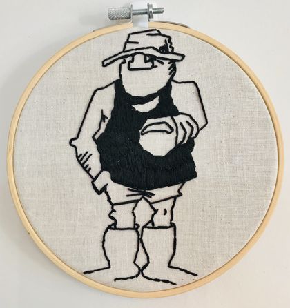 'Wal' Hand Embroidery